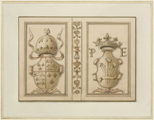 Königliche Wappen aus der Baldwin Street 46