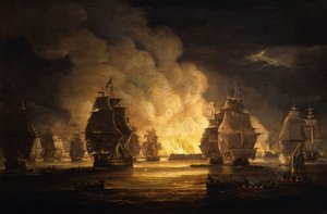 Die Schlacht von Algier: Die Bombardierung, 1824