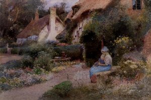 An der Hüttentür von Thomas Mackay