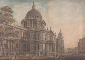 Die Nordseite von St. Paul