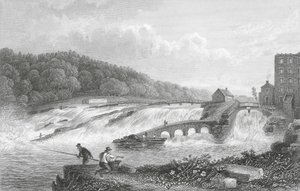 Der Coleraine-Lachssprung, Co Londonderry von Thomas Mann (after) Baynes