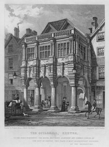 Das Guildhall, Exeter von Thomas Mann (after) Baynes