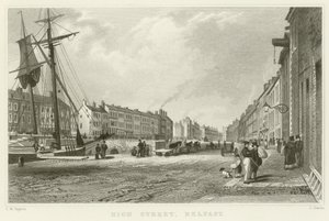 High Street in Belfast von Thomas Mann Baynes