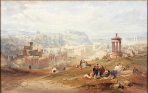 Edinburgh von Calton Hills