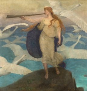 Der Herold des Winters