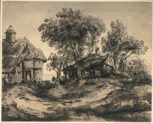 Hütten am Meer