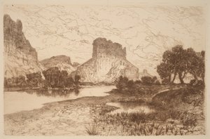 Green River, Wyoming-Territorium von Thomas Moran
