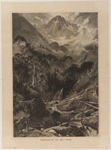 Berg des Heiligen Kreuzes, Colorado von Thomas Moran