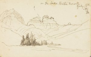 Am Soda Butte Creek von Thomas Moran
