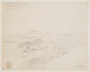 Die Badlands von Dakota von Thomas Moran