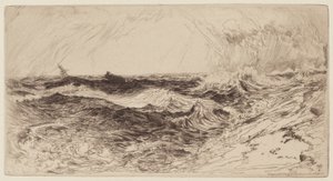 Das tosende Meer von Thomas Moran