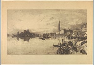 Ansicht von Venedig vom Canal Grande