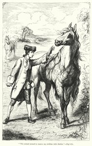 Illustration für Gullivers Reisen von Jonathan Swift von Thomas Morten
