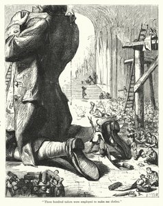 Illustration für Gullivers Reisen von Jonathan Swift von Thomas Morten
