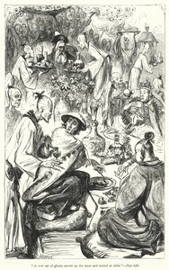 Illustration für Gullivers Reisen von Jonathan Swift (Stich) von Thomas Morten