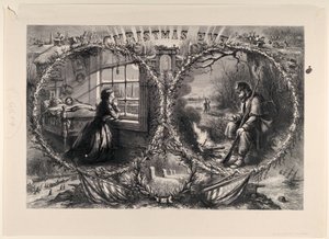 Heiligabend veröffentlicht in Harpers Weekly, 3. Januar 1863