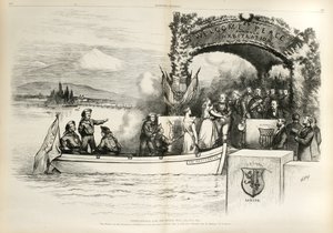 Internationales Recht - Der bessere Weg..., 1874 von Thomas Nast