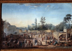 Ansicht der Tuilerien und des Place de la Concorde von Thomas Naudet