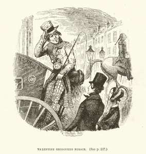 Illustration für Valentine Vox von Thomas Onwhyn
