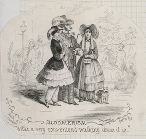 Viktorianische Damenmode: Bloomers