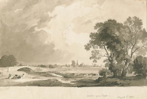 Weston-on-Trent - Fernansicht von Thomas Peploe Wood