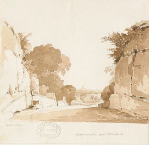 Wolverhampton - Ferne Ansicht von Tettenhall von Thomas Peploe Wood