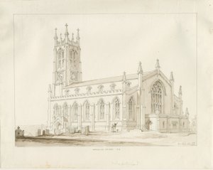 Wordsley Kirche von Thomas Peploe Wood