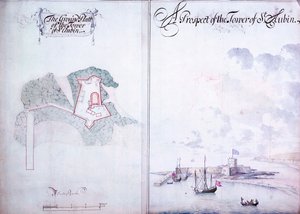 Der Turm von St. Aubin von Thomas Phillips