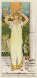 Danae sehnt sich nach der Rückkehr von Perseus von Thomas Ralph Spence
