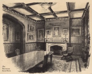 Der Beefsteak Club Raum von Thomas Robert Way