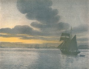 Die Untere Themse, um 1900