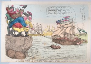 Ein langer Zug, ein starker Zug und ein Zug zusammen, 25. November 1813