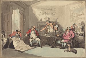 Ein Miliztreffen, wahrscheinlich 1799