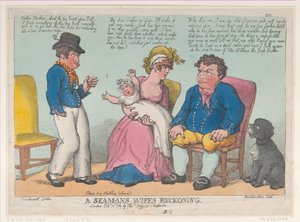 Abrechnung der Frau eines Seemanns, 15. Juli 1812
