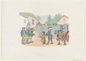 Eine Reise in fremde Länder, 1807 von Thomas Rowlandson