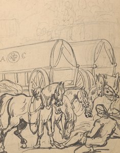 Albumzeichnung von Thomas Rowlandson