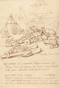 Albumzeichnung von Thomas Rowlandson