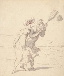 Albumzeichnung von Thomas Rowlandson