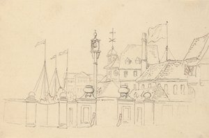 Albumzeichnung von Thomas Rowlandson