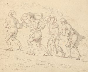 Albumzeichnung von Thomas Rowlandson