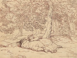 Albumzeichnung von Thomas Rowlandson