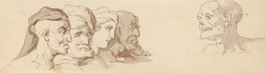 Albumzeichnung von Thomas Rowlandson