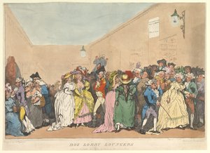 Box Lobby Loungers von Thomas Rowlandson