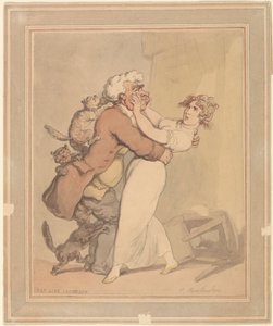 Katzenartige Werbung von Thomas Rowlandson