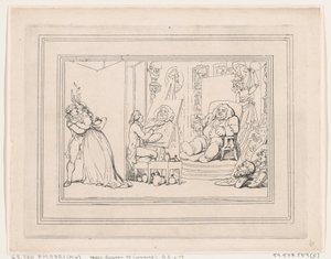 Komforts von Bath, Platte 6 von Thomas Rowlandson