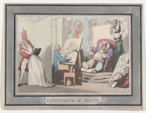 Komfort von Bath, Tafel 6 von Thomas Rowlandson