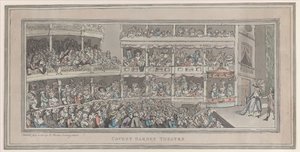 Covent Garden Theatre, 20. Juli 1786 von Thomas Rowlandson
