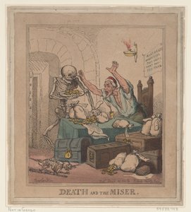 Der Tod und der Geizhals, 20. Dezember 1801