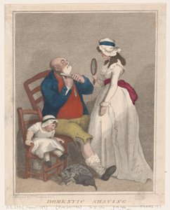 Häusliche Rasur, 21. August 1786