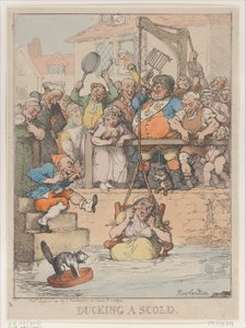 Das Eintauchen einer Zänkerin, [12. April 1803], neu aufgelegt am 12. April 1812